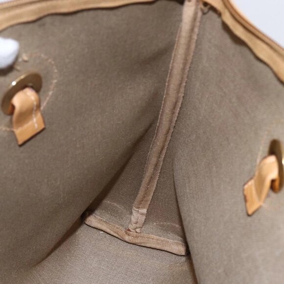 GUCCI Micro GG Supreme Hand Bag PVC Beige Gold 02 39 4947 Auth ep11737 - Picture 15 of 16